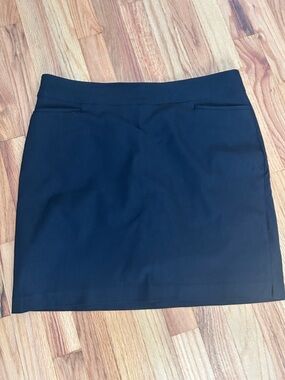 Chico's Black Tailored Pencil Skort